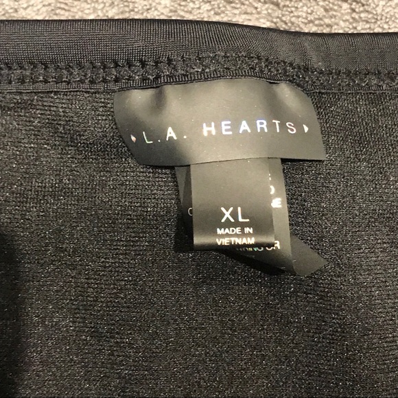 NWT! LA Hearts Strappy Tropical Bikini Bottom XL - Picture 5 of 6